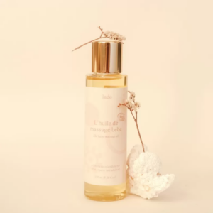 Biologische baby massageolie met calendula